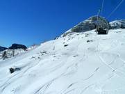 Freeridemöglichkeiten am Frauenkar