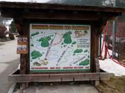Pistenplan an der Talstation