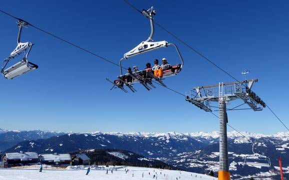 Klagenfurt-Villach: beste Skilifte – Lifte/Bahnen Gerlitzen