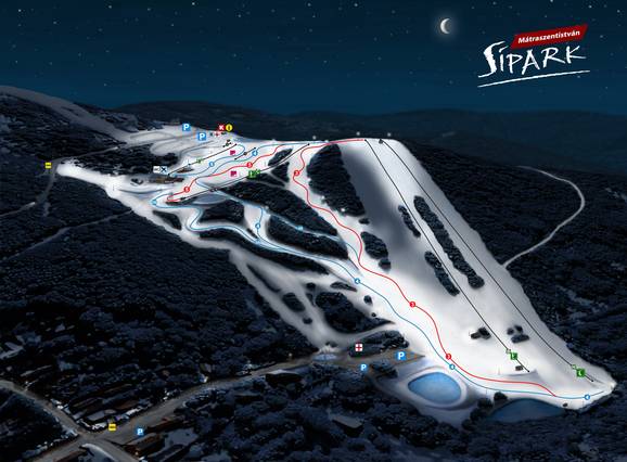 Mátraszentistván Sipark (Nachtski)