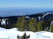 Blick auf Vancouver vom Skigebiet Mount Seymour