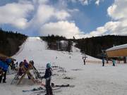 Blick auf die Abfahrt Wyllerløypa