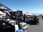 Den Skitag lässt man an der Whakapapa Base Area ausklingen