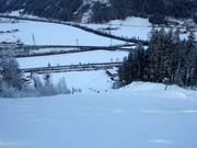 Schwarze Talabfahrt nach Zell am Ziller