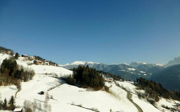 Skifahren bei Feldthurns (Velturno)
