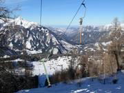 Hösslift - Schlepplift mit T-Bügel/Anker