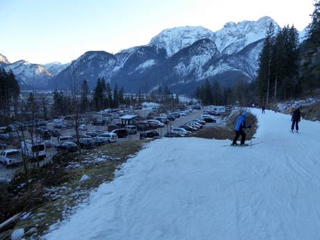 Salzburger Saalachtal: Anfahrt in Skigebiete und Parken an Skigebieten – Anfahrt, Parken Almenwelt Lofer
