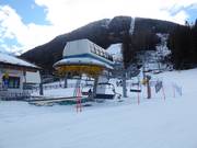 Maison Blanche - 4er Sesselbahn fix geklemmt