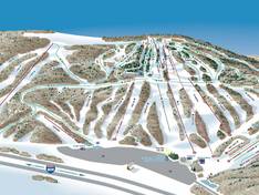 Pistenplan Cascade Mountain