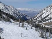 Skigebiet Snowbird im Little Cottonwood Canyon