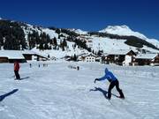 Anfängergelände in Lech