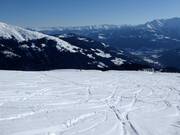 Tiefschneehang in Brigels/Waltensburg/Andiast