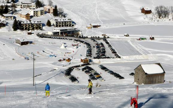 Toggenburg: Anfahrt in Skigebiete und Parken an Skigebieten – Anfahrt, Parken Wildhaus – Gamserrugg (Toggenburg)