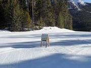 Ausschilderung zur Lodge