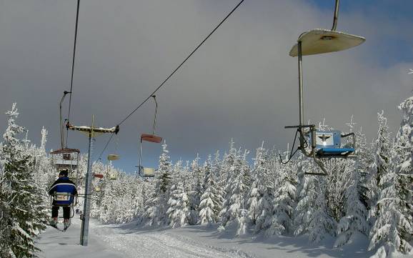 Skifahren in Špičák
