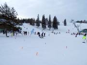 Blick auf das Skigebiet Snow Valley