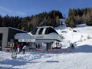 Stock - 4er Hochgeschwindigkeits-Sesselbahn (kuppelbar)