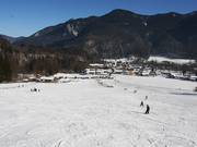 Leichte Pisten an den Kirchbergliften