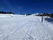 Skischulgelände neben dem Centrum Idre Fjäll