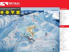 Pistenplan Mt. Hutt