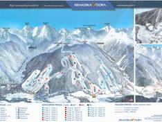 Pistenplan Kranjska Gora