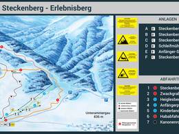 Pistenplan Steckenberg – Unterammergau