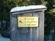 Klare Ausschilderung