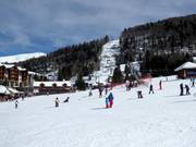 Talstation Kolašin 1450 mit Verbindungsbahn nach Kolašin 1600