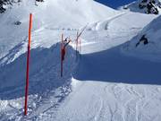 Detaillierte Pistenbegrenzungen