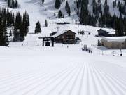 Sehr gute Pistenpräparierung