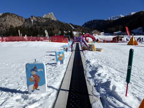 Familienskigebiete Sellaronda – Familien und Kinder Gröden (Val Gardena)