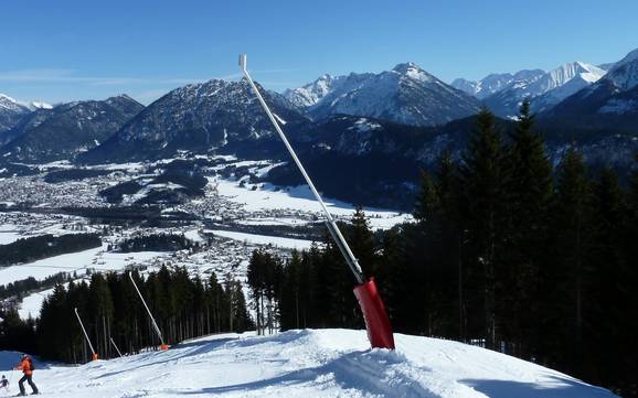 Schneesicherheit Naturparkregion Reutte – Schneesicherheit Hahnenkamm – Höfen/Reutte