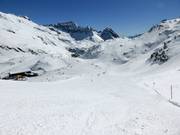 Pisten rund um die Mittelstation