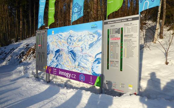 Černá hora - Pec: Orientierung in Skigebieten – Orientierung Černá hora – Janské Lázně