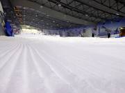 Perfekt präparierte Piste im Alpenpark Neuss