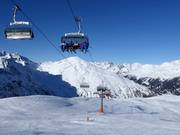 Breite Pisten an der Weißspitzbahn