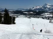 Gelände der Übungswiese Reith bei Kitzbühel