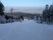 Leichte Piste am Brünnlhanglift 