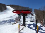 13 Jordan Mountain Double - 2er Sesselbahn fix geklemmt