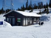 Sehr gepflegte sanitäre Anlagen im Skigebiet