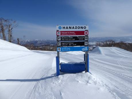 Japan: Orientierung in Skigebieten – Orientierung Niseko United – Annupuri/Grand Hirafu/Hanazono/Niseko Village