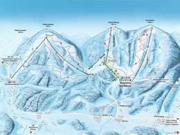 Pistenplan Hochficht