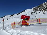 Schneekanone in Wartestellung