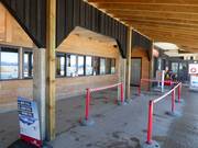 Gepflegter Kassenbereich an der Talstation