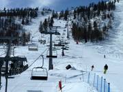 Sagnalonga-Colle Bercia - 4er Sesselbahn fix geklemmt