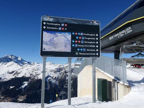 Skischaukel Kappl & See: Orientierung in Skigebieten – Orientierung See