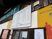 Informationen am Lifteinstieg
