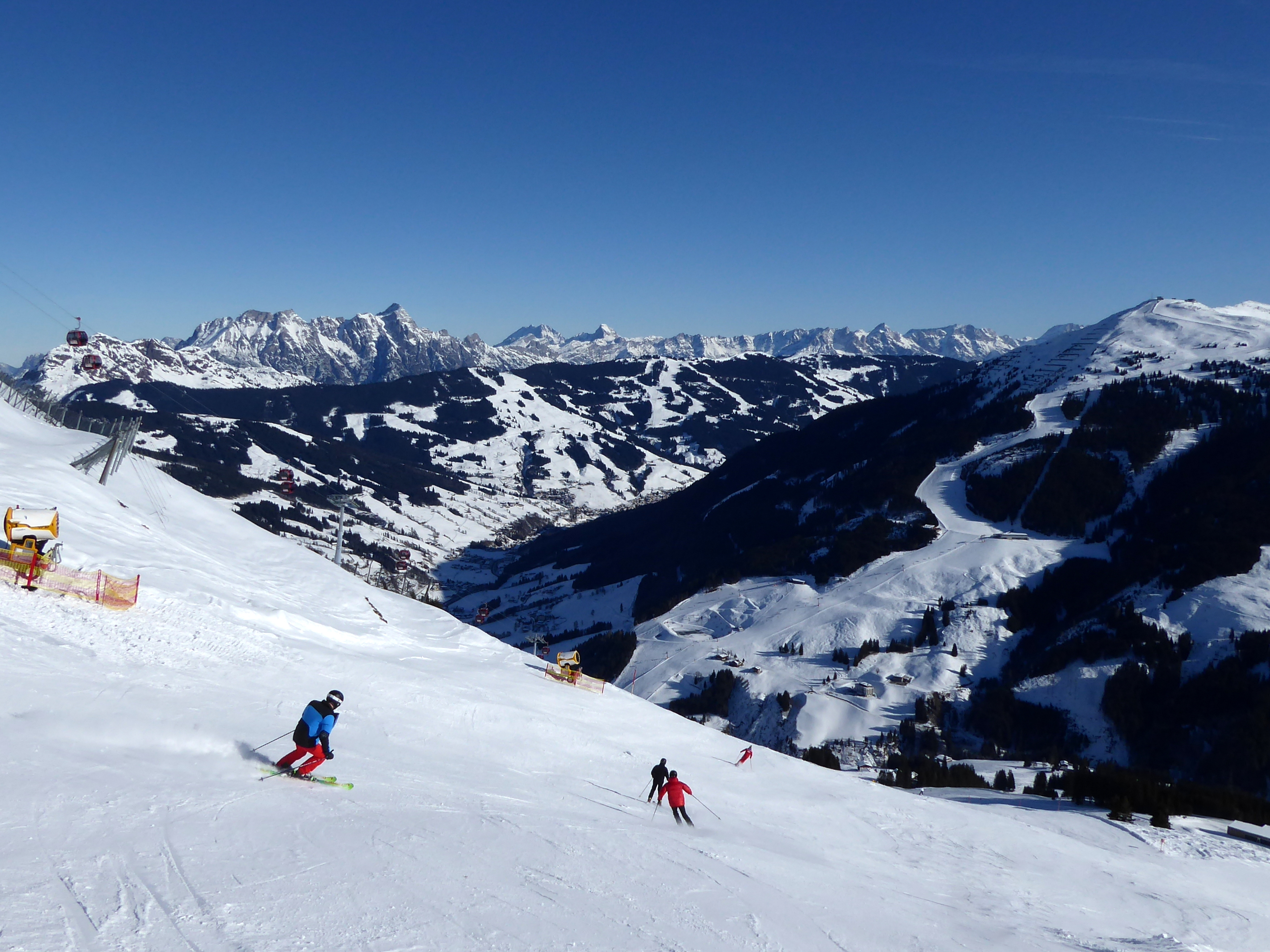 Fotos vom Skigebiet Saalbach Hinterglemm Leogang Fieberbrunn (Skicircus)