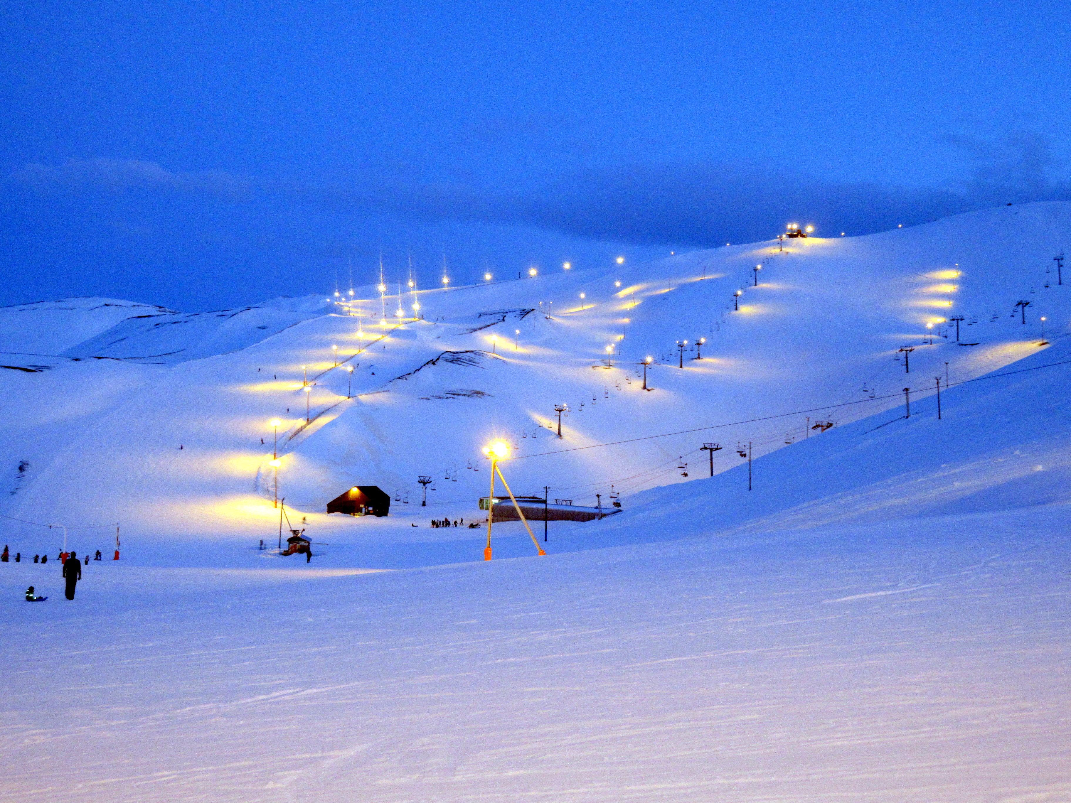 Skigebiet Bláfjöll