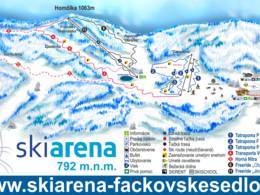 Skigebiet Fačkovské sedlo